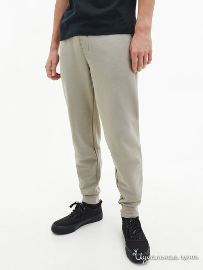 Брюки Calvin Klein, цвет бежевый