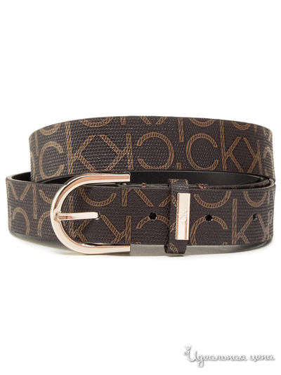 Ремень Calvin Klein, цвет коричневый