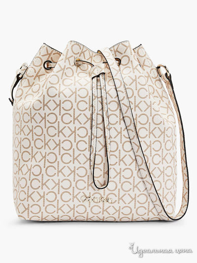 Сумка Calvin Klein, цвет бежевый
