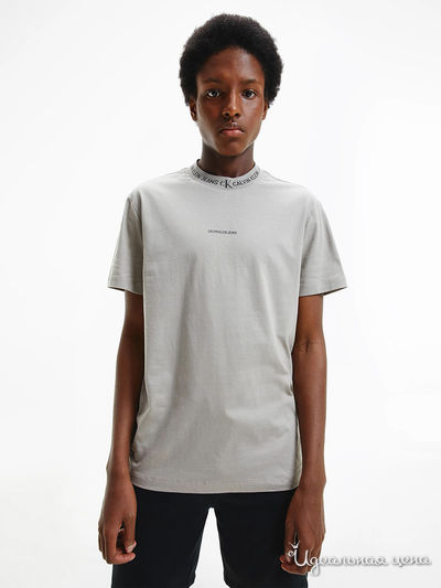 Футболка Calvin Klein, цвет бежевый