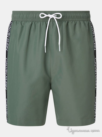 Шорты плавательные Calvin Klein, цвет изумрудный