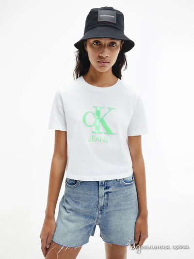 Футболка Calvin Klein, цвет белый