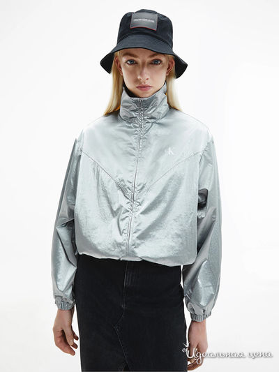 Куртка Calvin Klein, цвет серебряный
