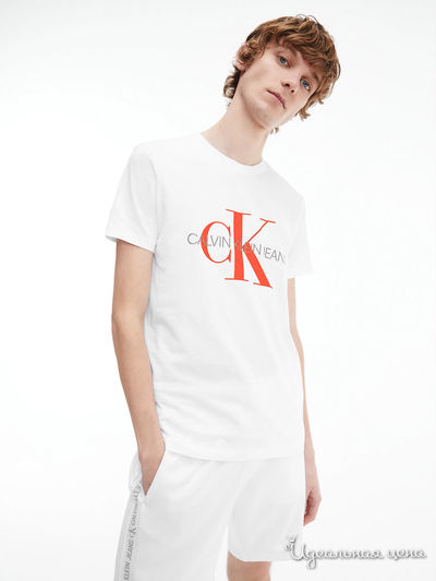 Футболка Calvin Klein, цвет белый
