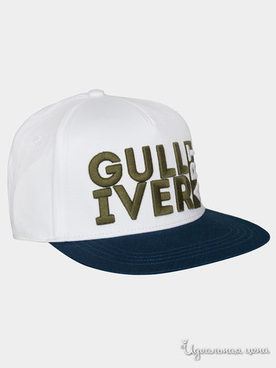 Бейсболка Gulliver, цвет белый, синий