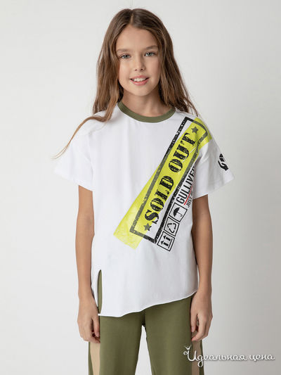 Футболка Gulliver, цвет белый