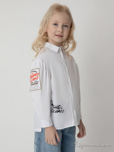 Блуза Gulliver, цвет белый