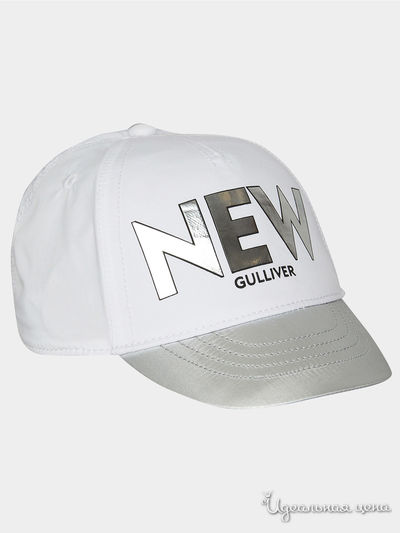 Кепка Gulliver, цвет белый, серый