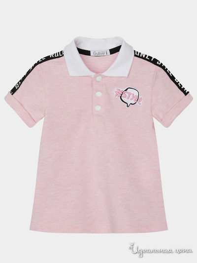 Поло Gulliver, цвет розовый