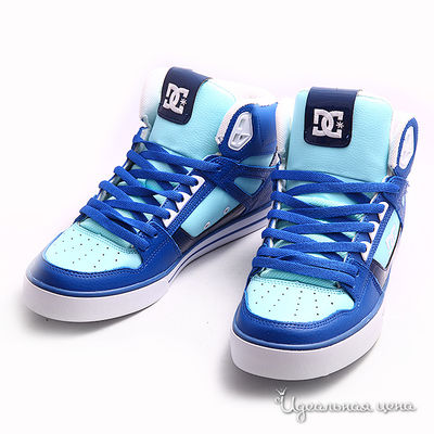 Кеды DC, цвет цвет голубой