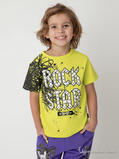 Футболка Gulliver, цвет салатовый