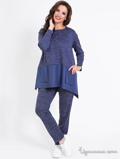 Блуза Prima Linea, цвет синий