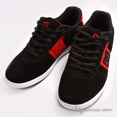 Кеды DC, цвет цвет черный / красный