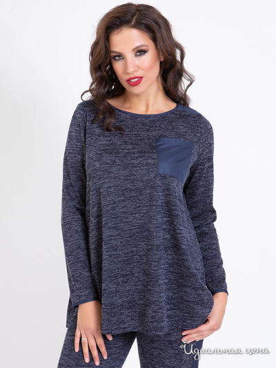 Блуза Prima Linea, цвет синий