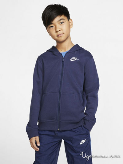 Толстовка Nike, цвет синий