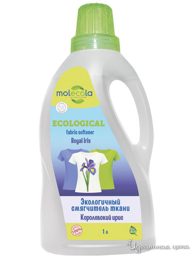 Экологичный смягчитель ткани Королевский ирис, 1л MOLECOLA