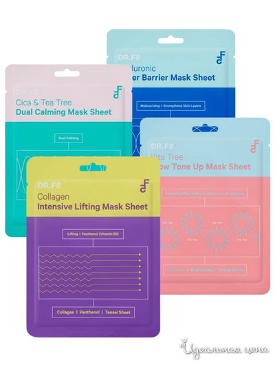 Набор масок "Эффект молодости" (4*23г) DR.F5