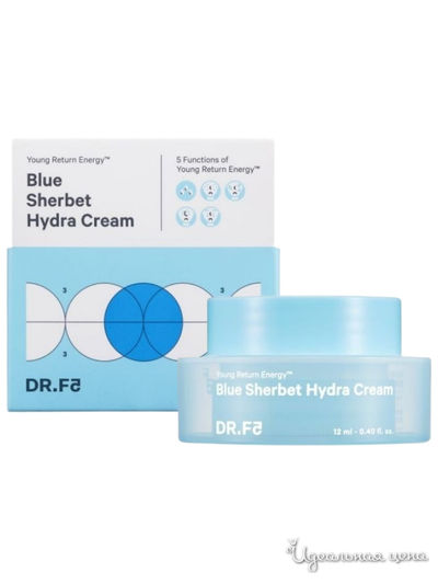Крем-щербет для интенсивного увлажнения МИНИ (12мл) DR.F5