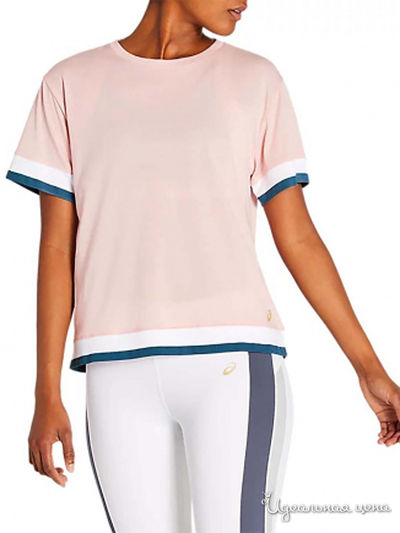 Футболка ASICS, цвет розовый