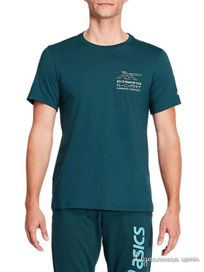 Футболка ASICS, цвет синий