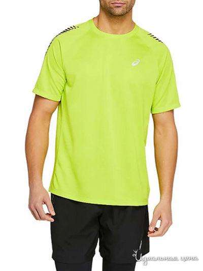 Футболка ASICS, цвет салатовый