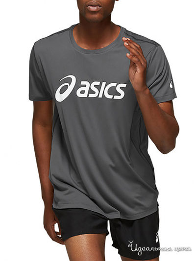 Футболка ASICS, цвет серый
