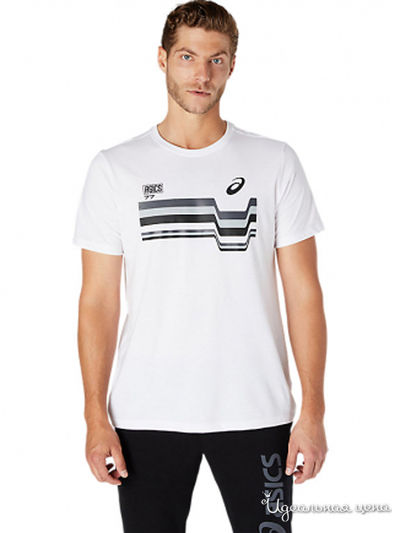 Футболка ASICS, цвет белый