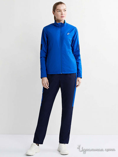 Костюм спортивный ASICS, цвет синий, черный