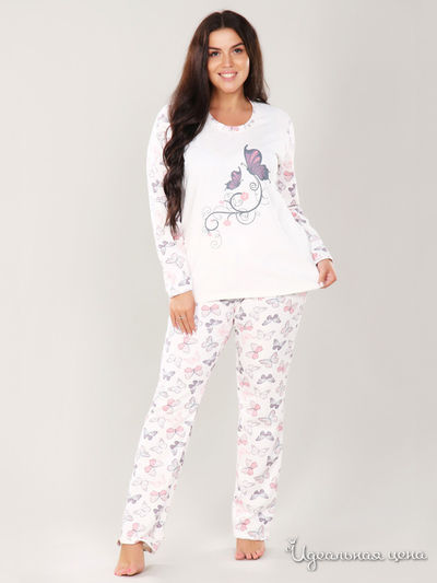 Пижама Dianida, цвет молочный