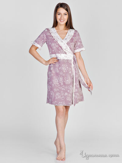 Халат домашний Dianida, цвет какао