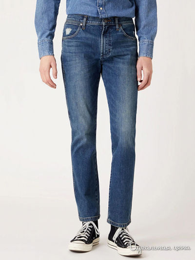 Джинсы Wrangler, цвет синий