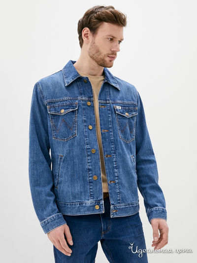 Куртка джинсовая Wrangler, цвет синий