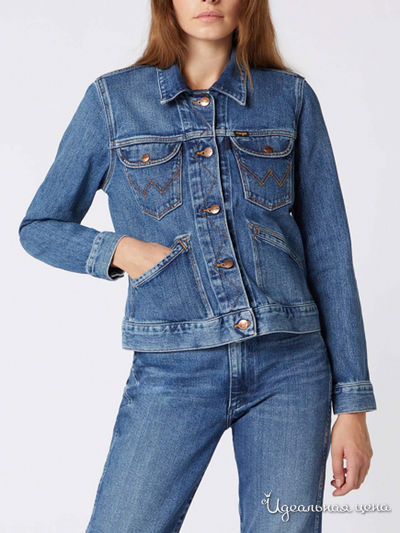 Куртка джинсовая Wrangler, цвет синий