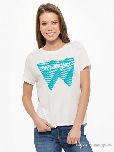 Футболка Wrangler, цвет белый