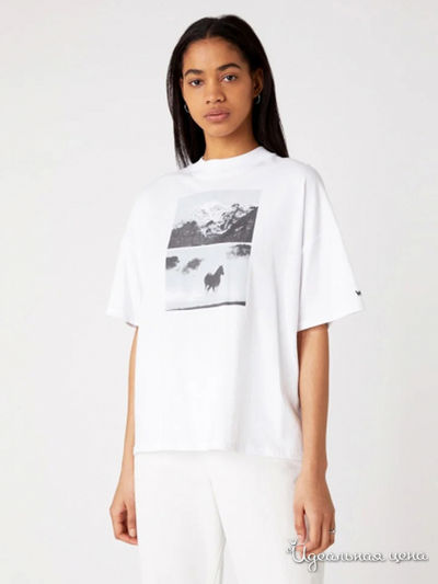 Футболка Wrangler, цвет белый