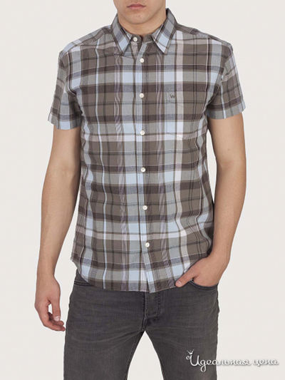 Рубашка Wrangler, цвет хаки