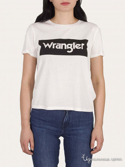 Футболка Wrangler, цвет молочный