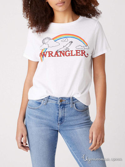 Футболка Wrangler, цвет белый
