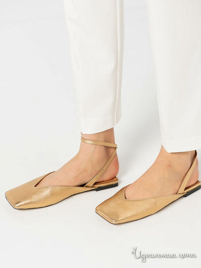 Босоножки Jonak, цвет золотой