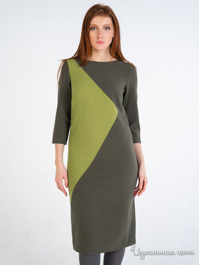 Платье GRIOL, цвет темно-зеленый