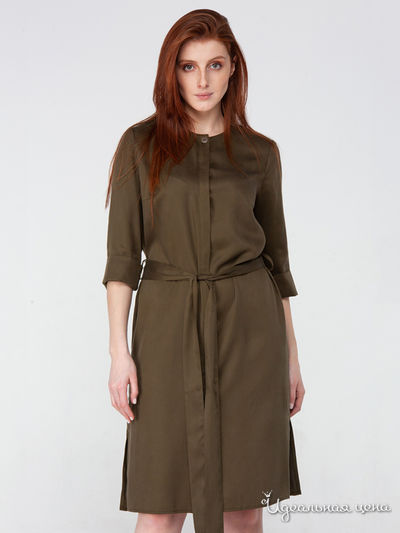 Платье GRIOL, цвет хаки