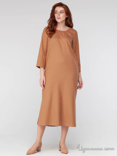 Платье GRIOL, цвет коричневый