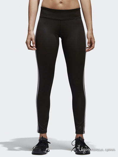 Леггинсы спортивные Adidas, цвет черный