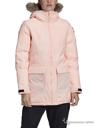 Парка Adidas, цвет розовый