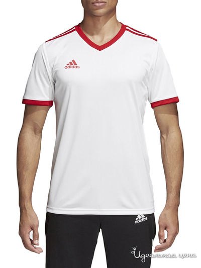 Футболка спортивная Adidas, цвет белый
