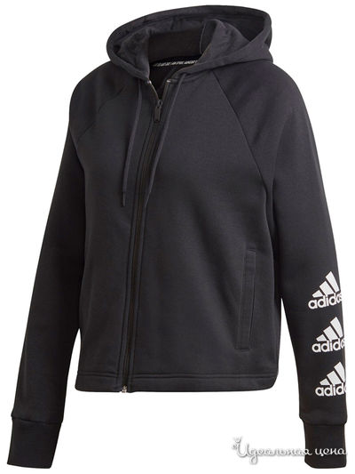 Толстовка Adidas, цвет черный