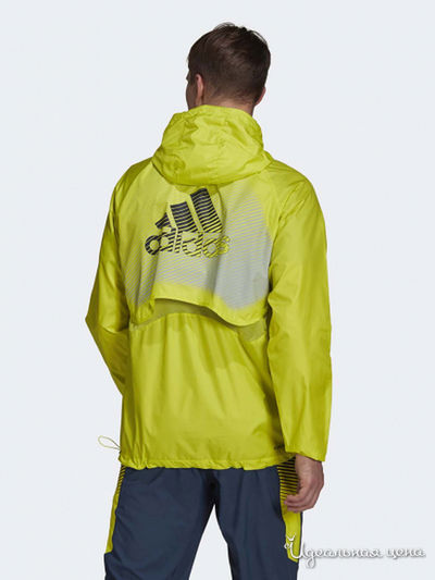 Ветровка Adidas, цвет желтый