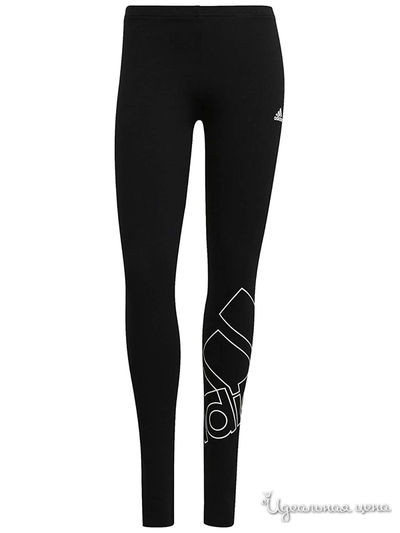 Леггинсы Adidas, цвет черный