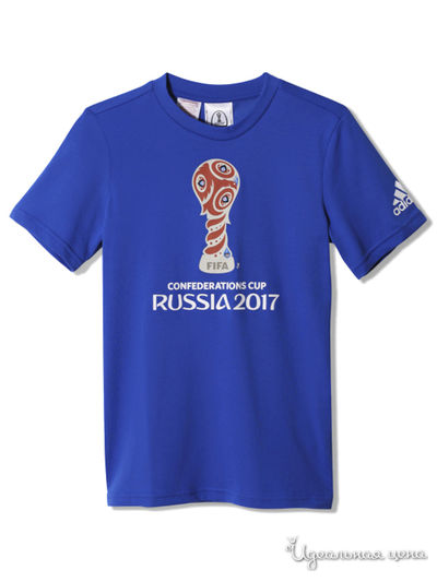 Футболка Adidas, цвет синий