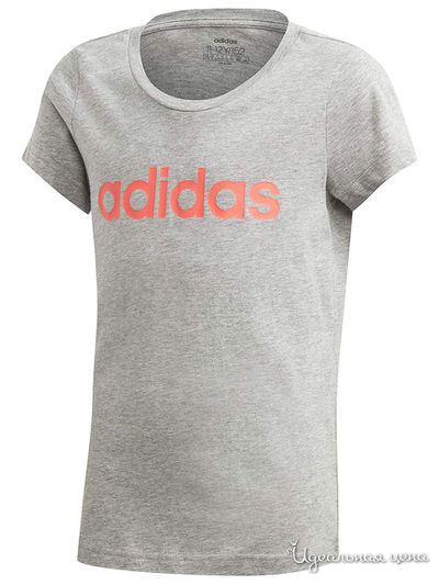 Футболка Adidas, цвет серый